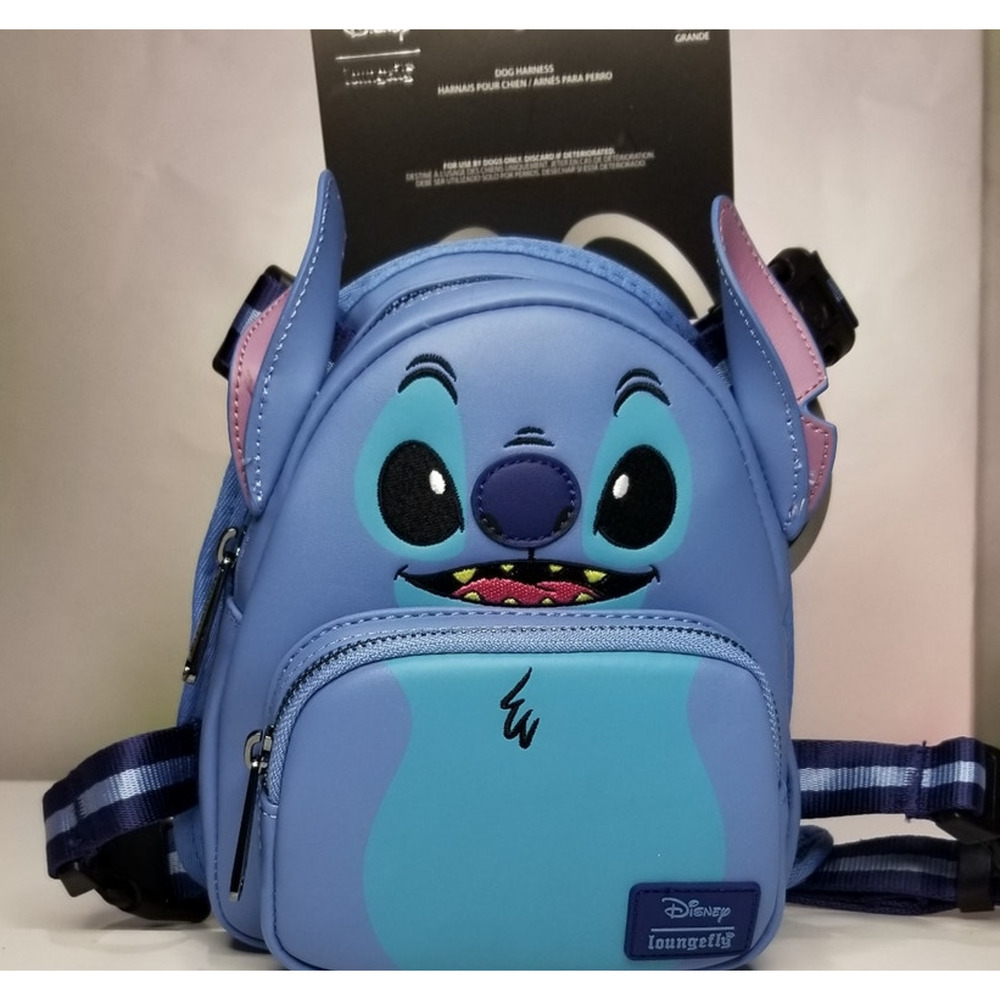 Loungefly Disney Stitch  Cosplay Mini Backpack Harness Small (9-16" neck) NWT